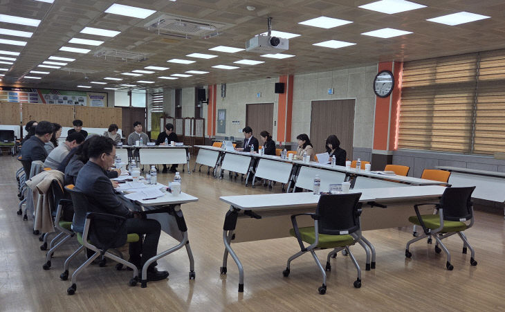 서천교육지원청이 개최한 주요업무계획 수립 실무협의회