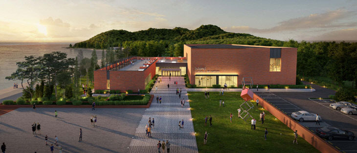 섬예술문화플랫폼 조감도