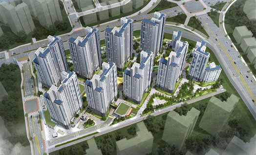 청주지북 B1 조감도