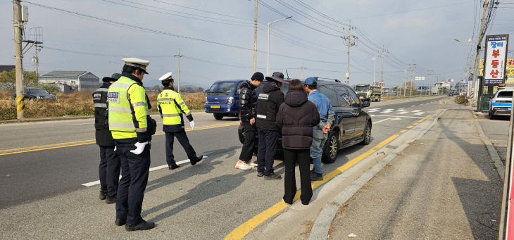 강화군, 불법 자동차 합동단속으로 위반 차량 적발