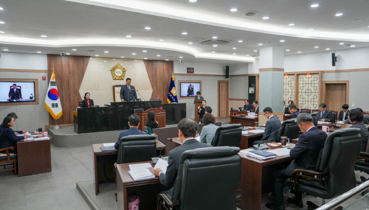 괴산군의회 제347회 제2차 정례회 개회