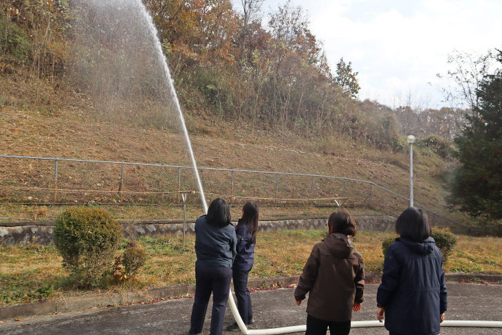 산불 대비 소방훈련
