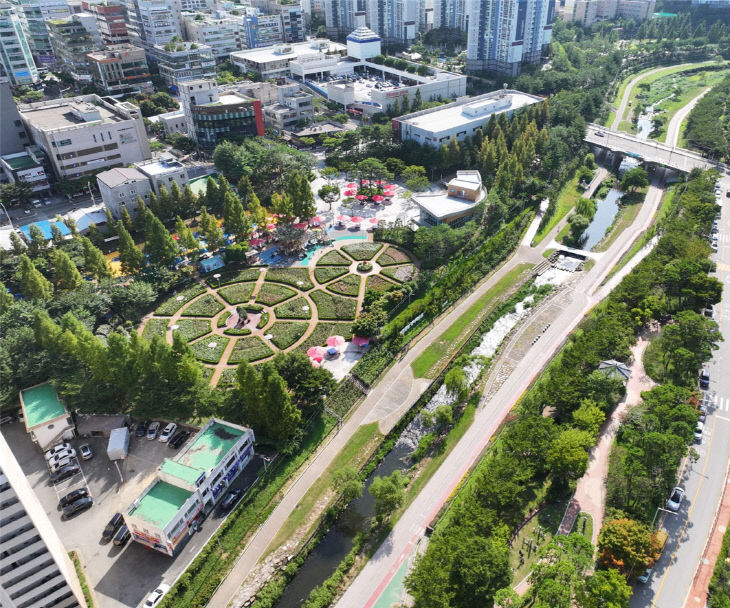 2-1.좌광천 지방정원 전경