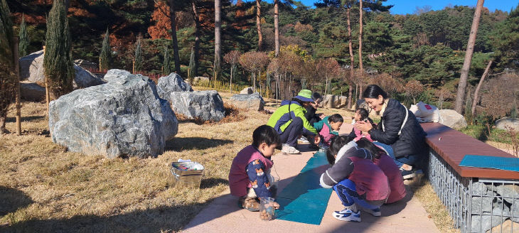 5.봉수산수목원 암석체험원 체험활동 사진