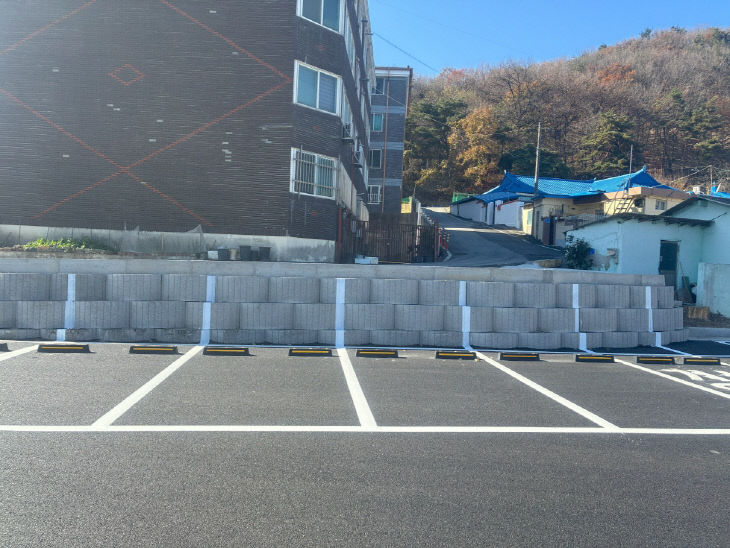 공주 공영주차장 수직주차선 도입 (1)
