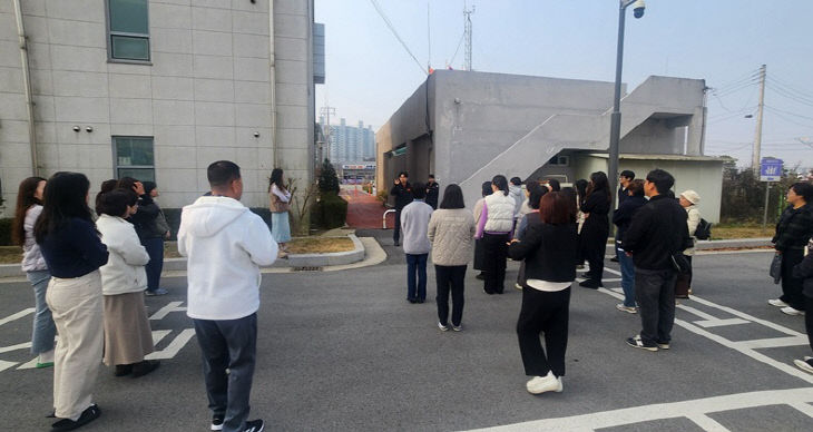 12. 파주건강증진센터, 광탄119안전센터와 소방합동훈련 실시