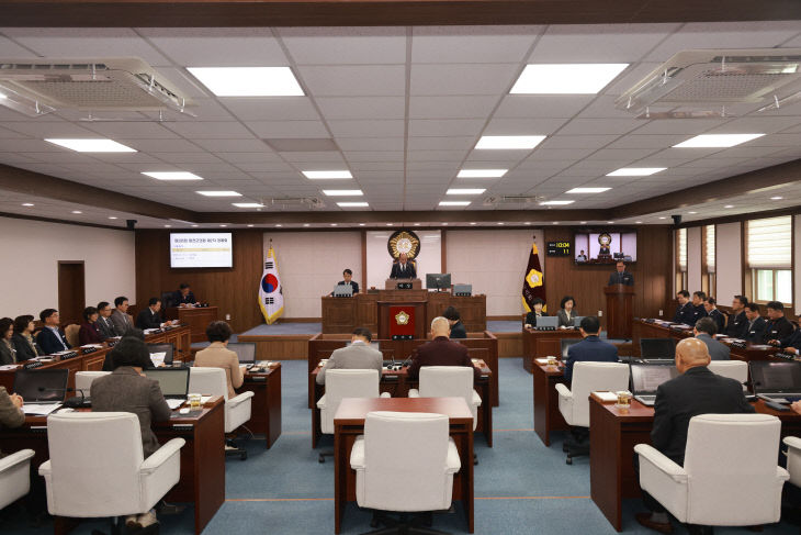 제295회 합천군의회 제2차 정례회 개회
