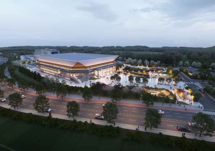 1 다목적 실내체육관 조감도