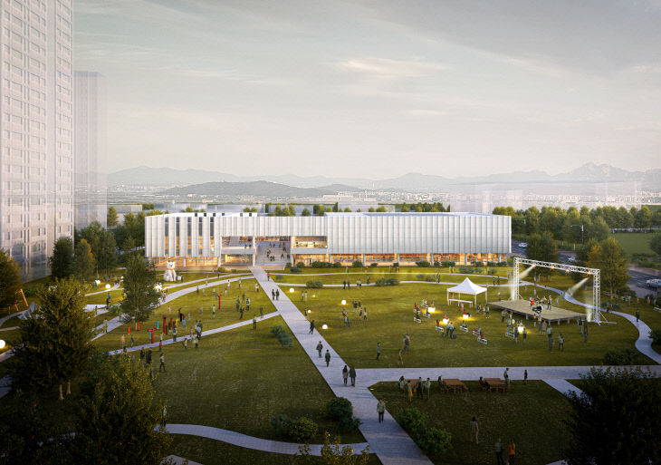 2-4 오창 국민체육센터 건립사업 조감도