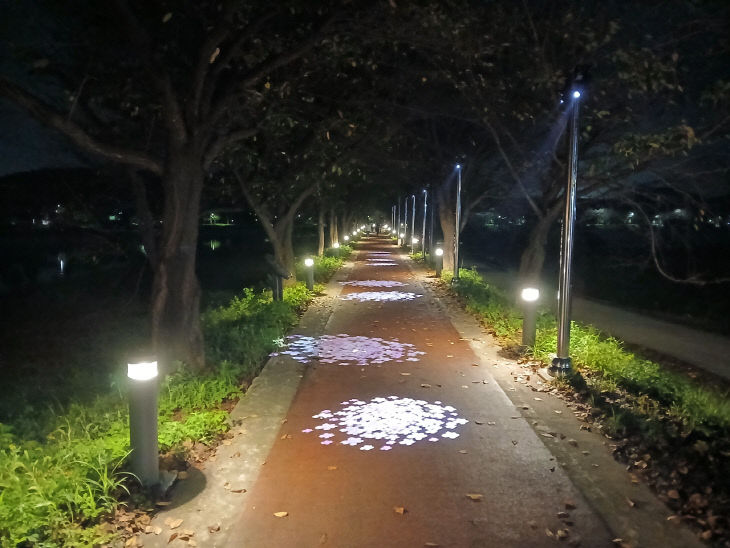 1_음성군, ‘응천 십리벚꽃길’ 관광 명소화 사업 완료(1)