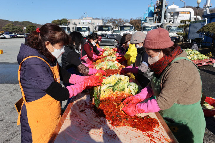 김장 현장 사진