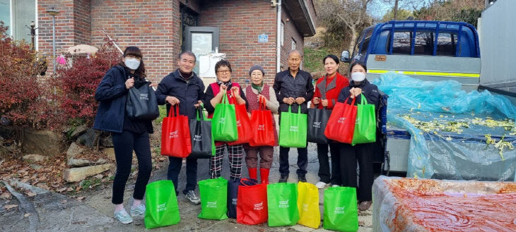 계룡면 김장나눔봉사 (2)