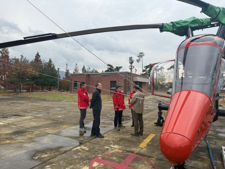 산불예방 및 헬기 대응 현장 점검3