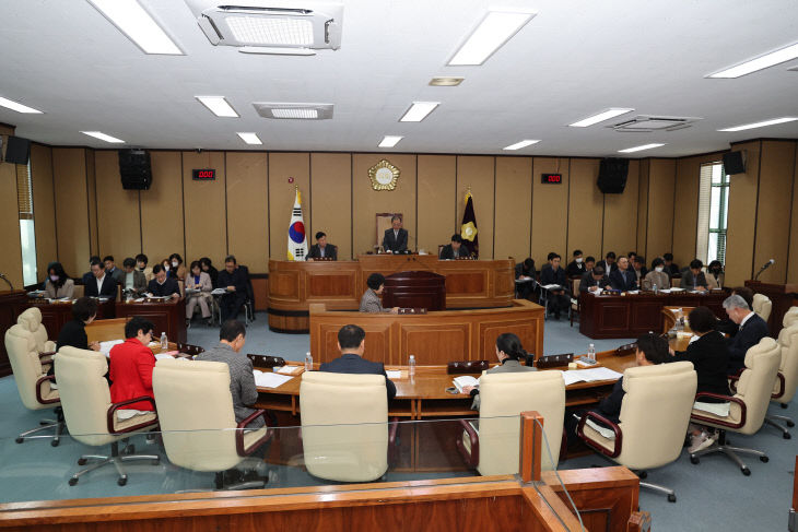 하동군의회 제2차 정례회 개회