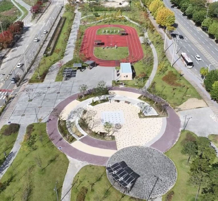 청주시, 바람이 머무는 방서수변공원 디딤확산숲 조성.