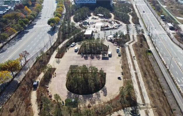 청주시, 바람이 머무는 방서수변공원 디딤확산숲 조성.