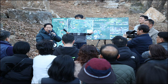 남양주시, 불암산 불법시설 행정대집행 마무리