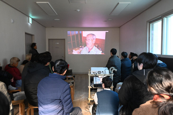 7.시산2리 마을영화제 개최 모습