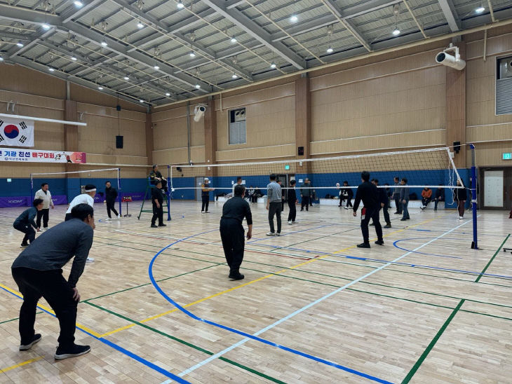 8.2025년 덕산면 기관·단체 배구대회 행사