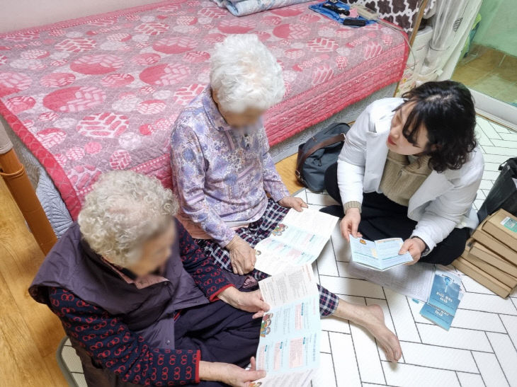 청주시, 겨울철 한파 대비 건강 취약계층 방문관리 본격 운영.