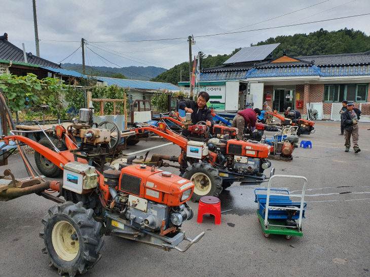찾아가는 농기계 순회 수리교육