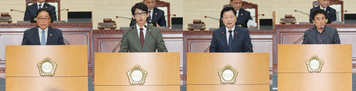 군정질문 사진.