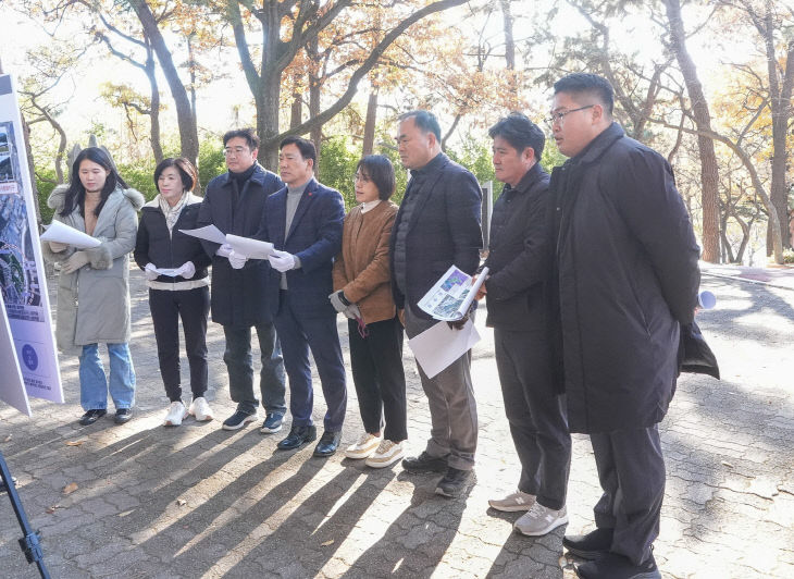 도시건설위원회 현장활동 사진