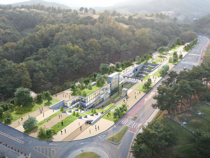 고령 세계유산 탐방거점센터 조감도