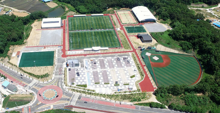 진천종합스포츠타운 사진