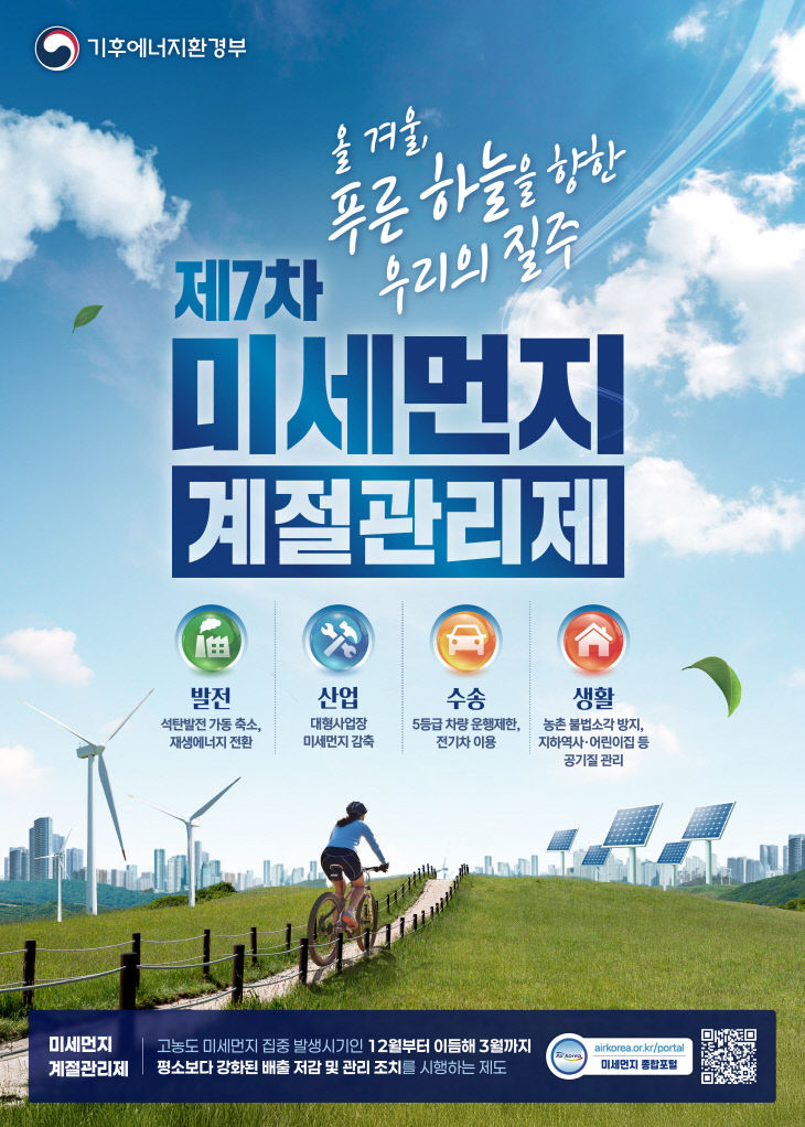 12.3.- 양주시, 제7차 미세먼지 계절관리제 시행