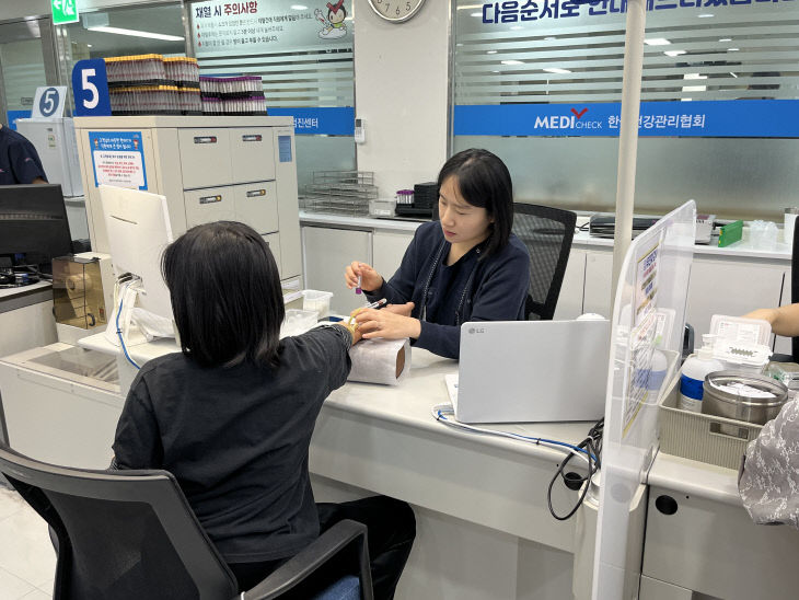 [보도사진]아동복지시설 정림원 사회공헌 건강검진 진행