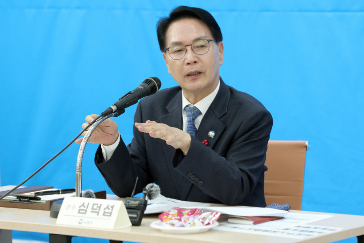 심덕섭 고창군수, 연말기자간담회 및 국가예산 성과브리핑(3)