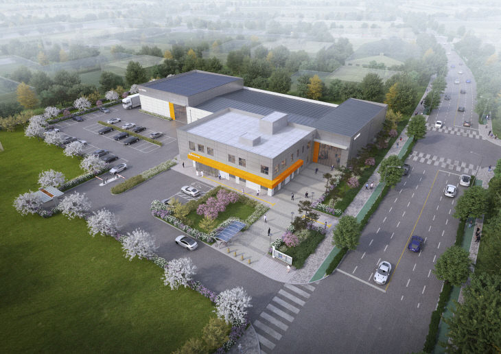 [사진1]지능형센서스핀온 지원센터 조감도