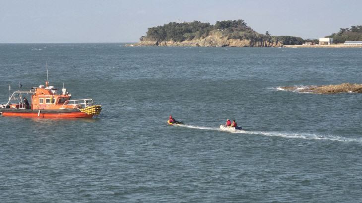 부안해경,채석강 고립자 구조3