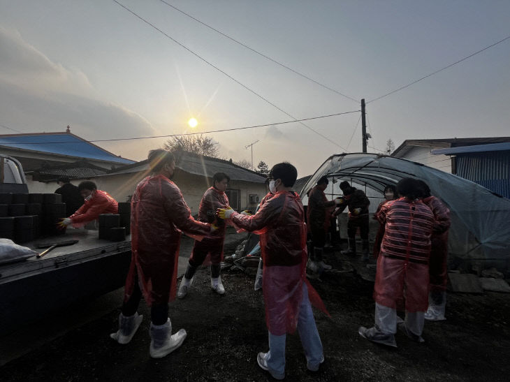 취약가정에 연탄 후원