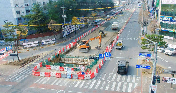 하수도분야 예산확보(노후하수관비공사모습2)