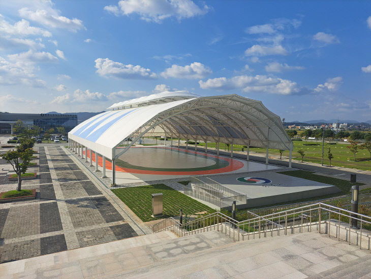 충주종합운동장 야외공연장.(충주시 제공)