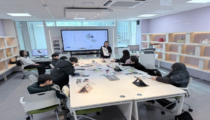 공주신월초 4학년 진로체험활동 사진