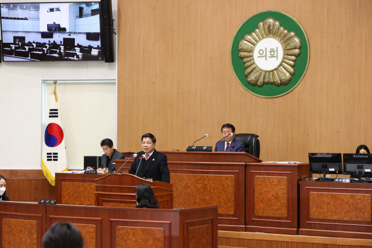 이상근 고성군수, 2026년도 시정연설 통해 군정운영방향 제시