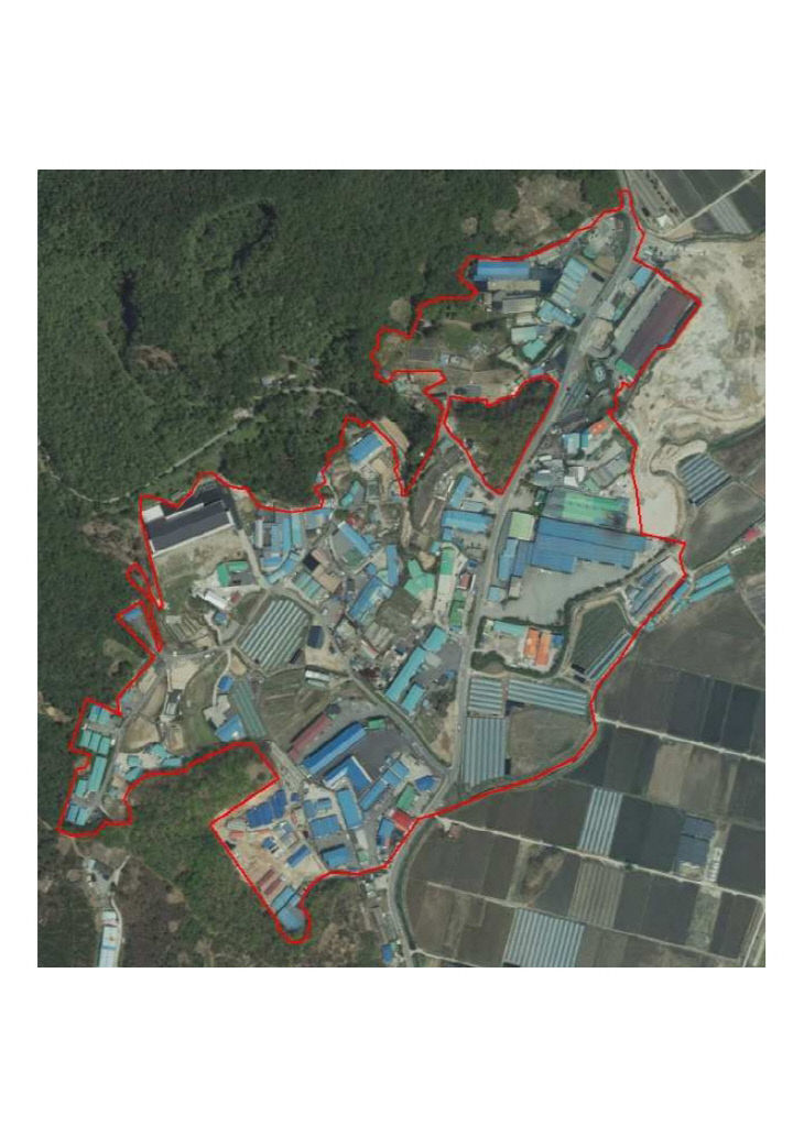 입암1지구 위치도
