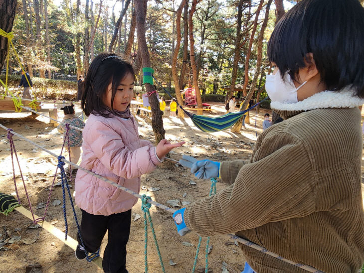 조치원대동초병설유2-밧줄놀이