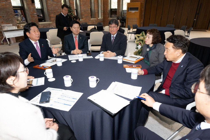 제천시 충북도지사 만나 공공기관 제천 이전 건의