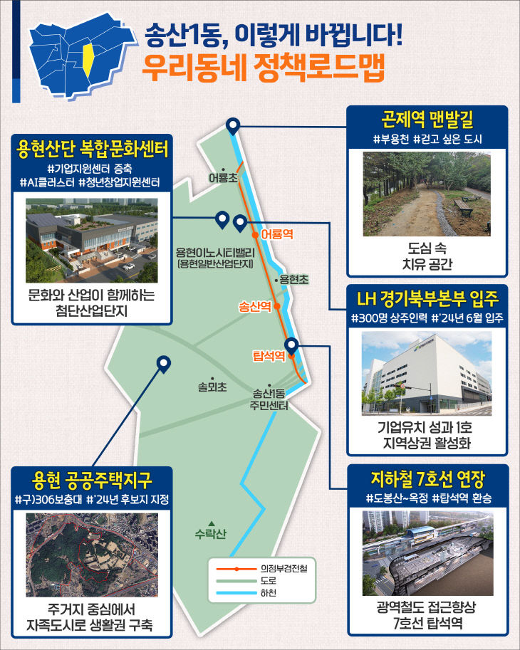 [기획]의정부시, 우리동네 정책로드맵 ‘송산1동편’ 송산1동