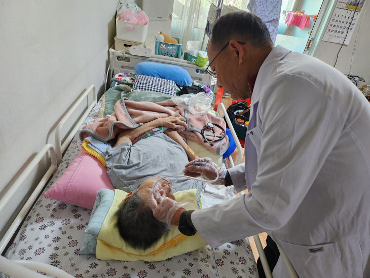 통합돌봄 방문 진료 사진