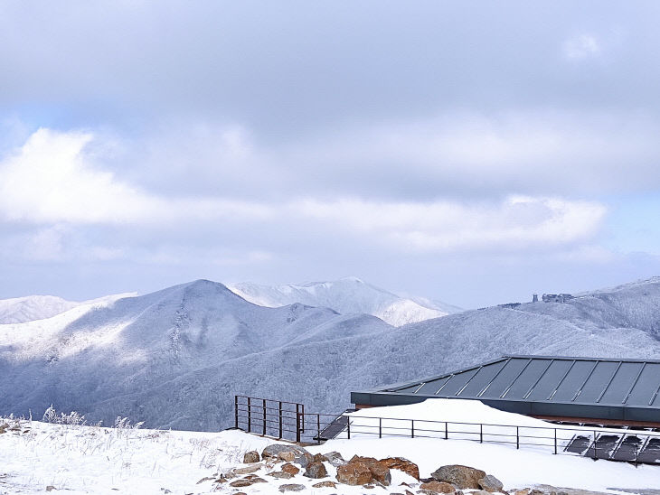 보도 1) 소백산 겨울(3)