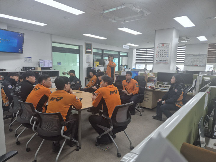 금산소방서, 현장교육