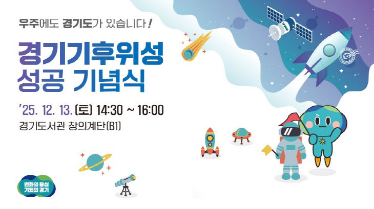 경기도, 기후위성 첫 송수신 결과 공개