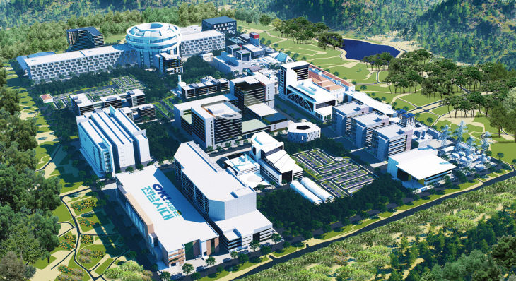 인공태양 연구시설 조감도