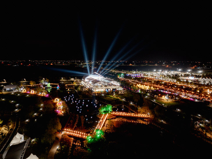 부안마실축제 야경