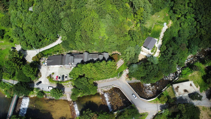 용추자연휴양림 전경